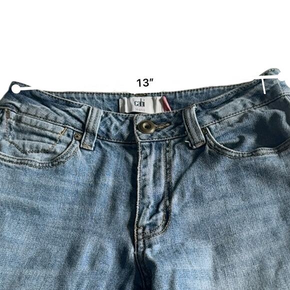 Cabi 5309 Womens High Straight Medium Light Wash Denim Jeans Classic  Size 2 - Picture 7 of 11